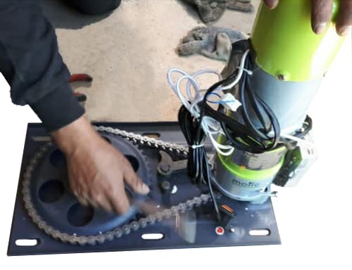 Reparación de motor de cortinas metálicas